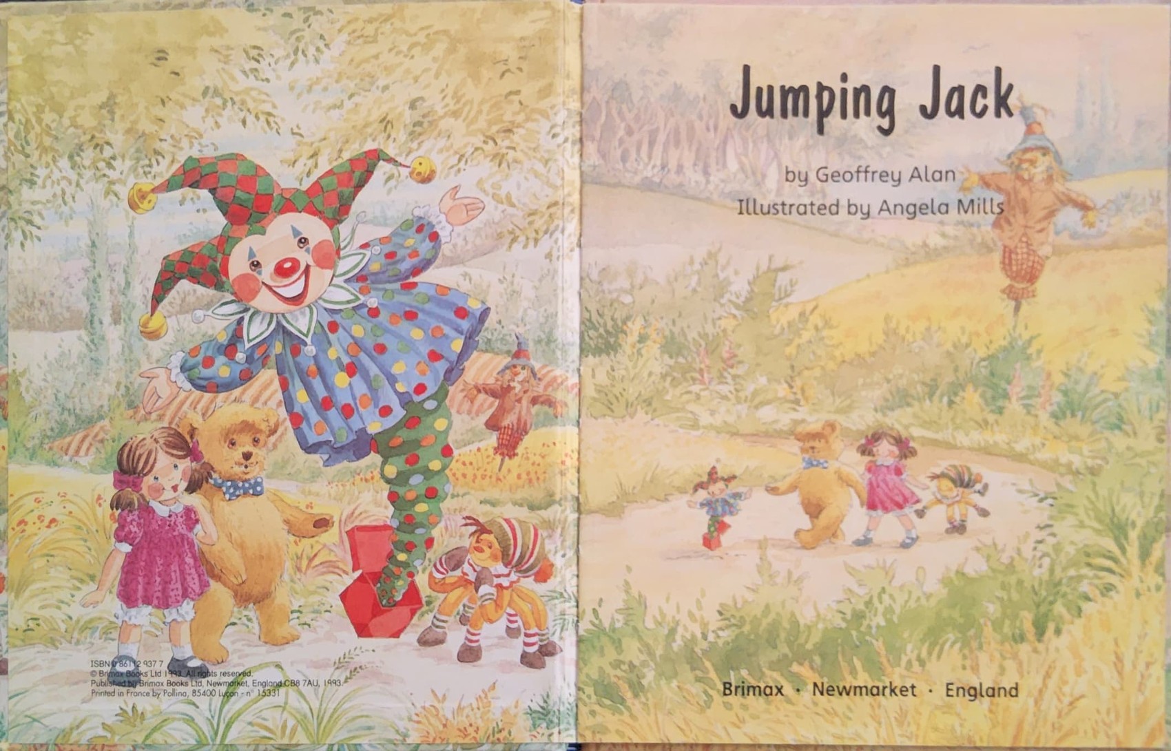 หนังสือนิทานปกแข็ง** 🍓🍓JUMPING JACK