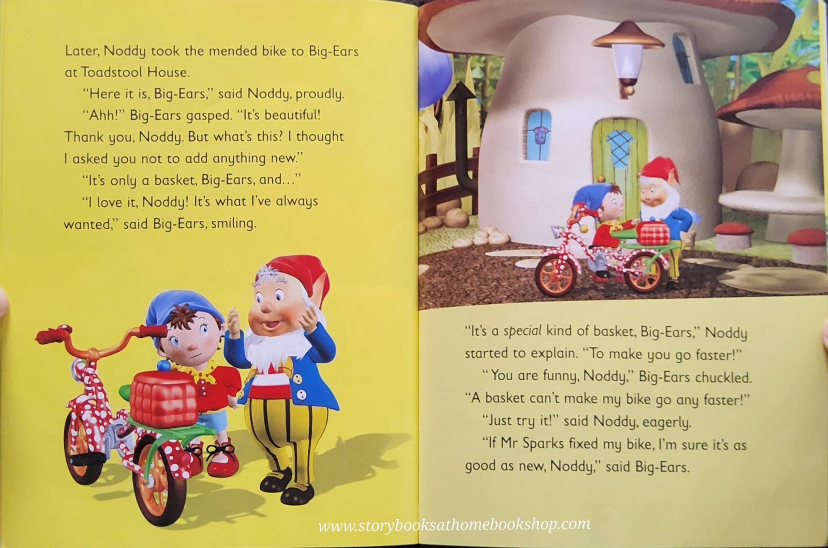 หนังสือนิทานปกอ่อน** 🍅🍓MAKE WAY FOR NODDY: A BIKE FOR BIG-EARS