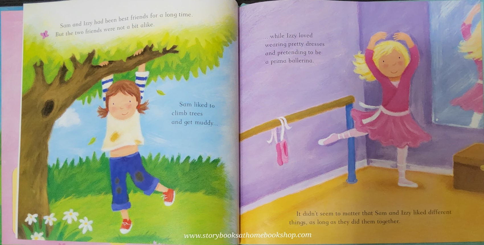 หนังสือนิทานปกแข็ง ** 🍅🍓BEST FRIENDS' CLUB read the story and Learn how to make your own bracelets