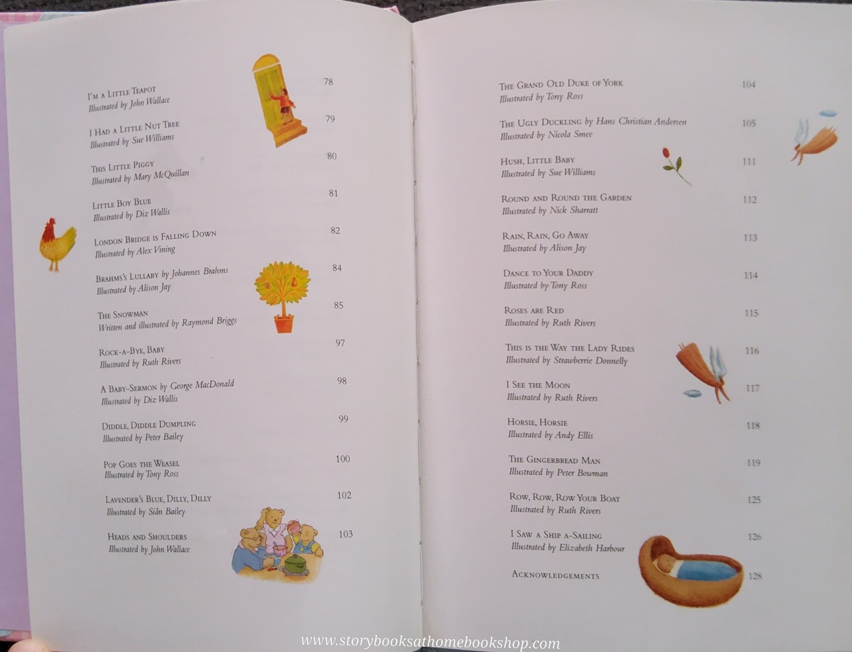 หนังสือนิทานปกแข็ง** 🍅🍅THE BABY AND TODDLER TREASURY