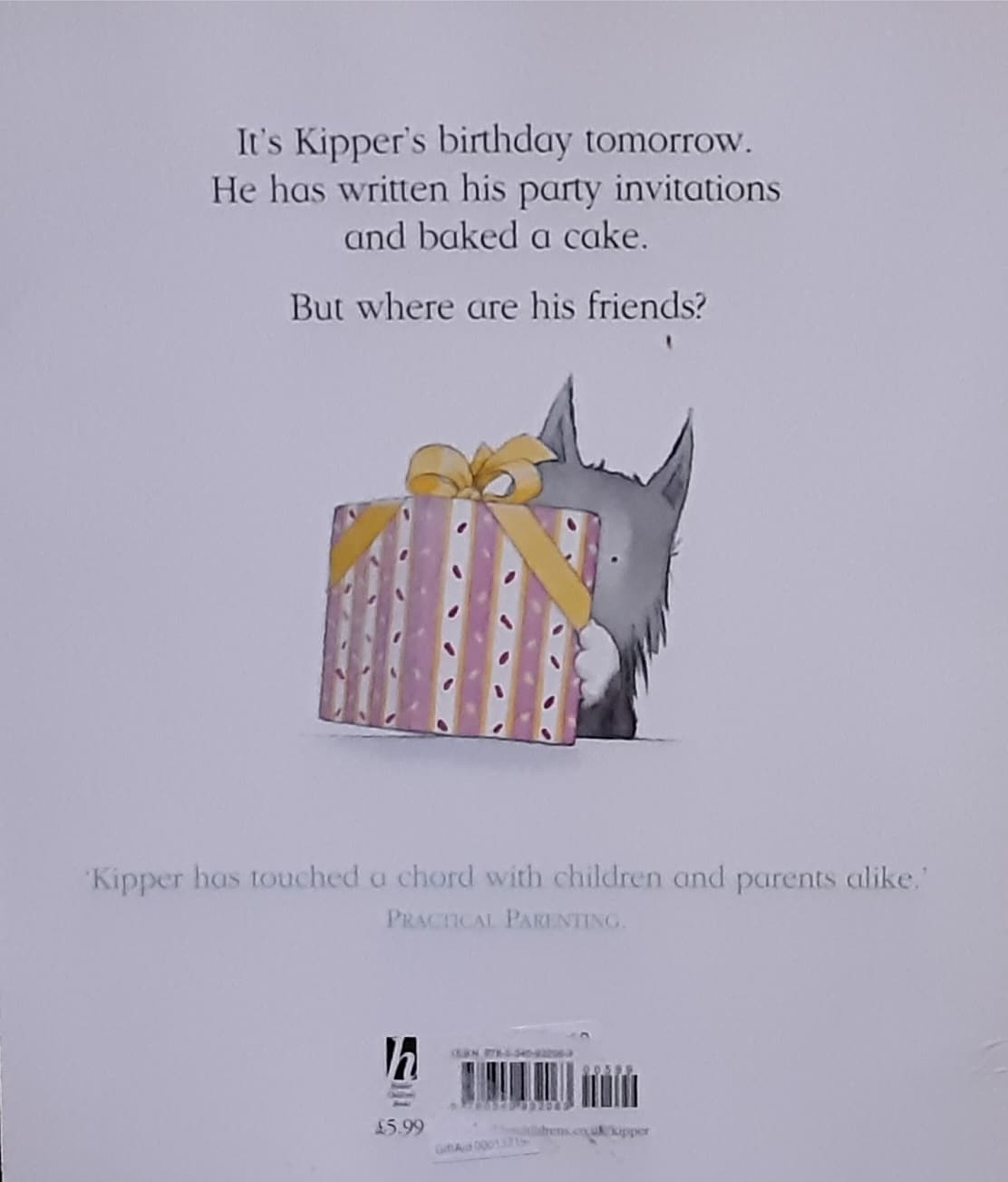 หนังสือนิทานปกอ่อน** 🍅🍓KIPPER'S BIRTHDAY BY MICK INKPEN