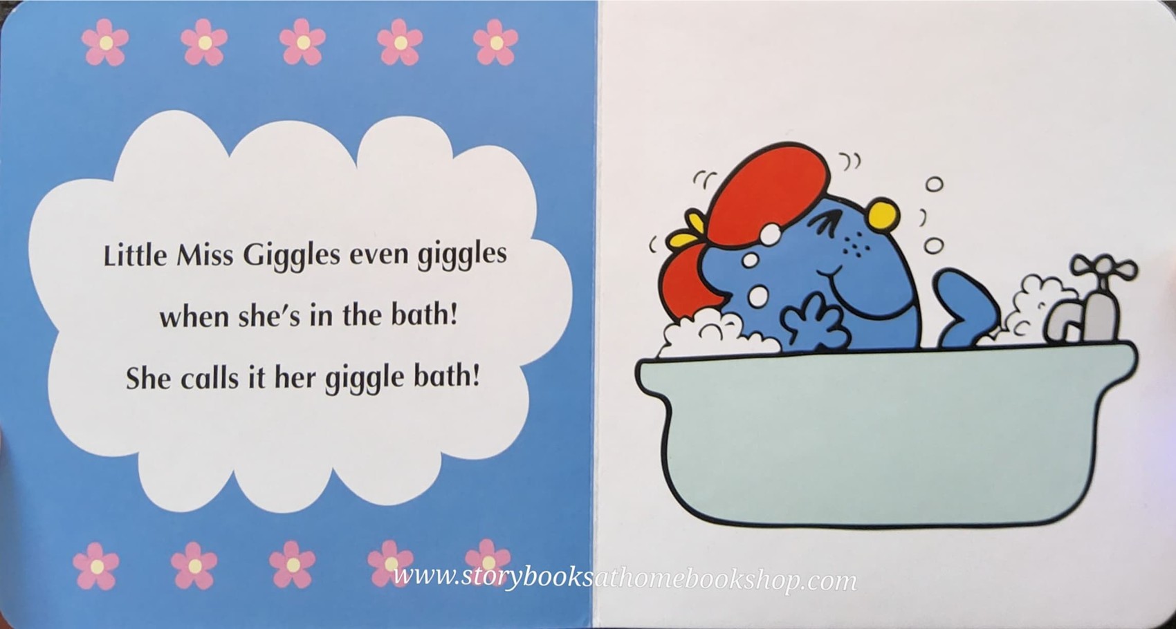 BOARD BOOK ** ðLITTLE MISS&MR.MENð ð
ð
LITTLE MISS GIGGLES by Roger Hargreaues ð
ð