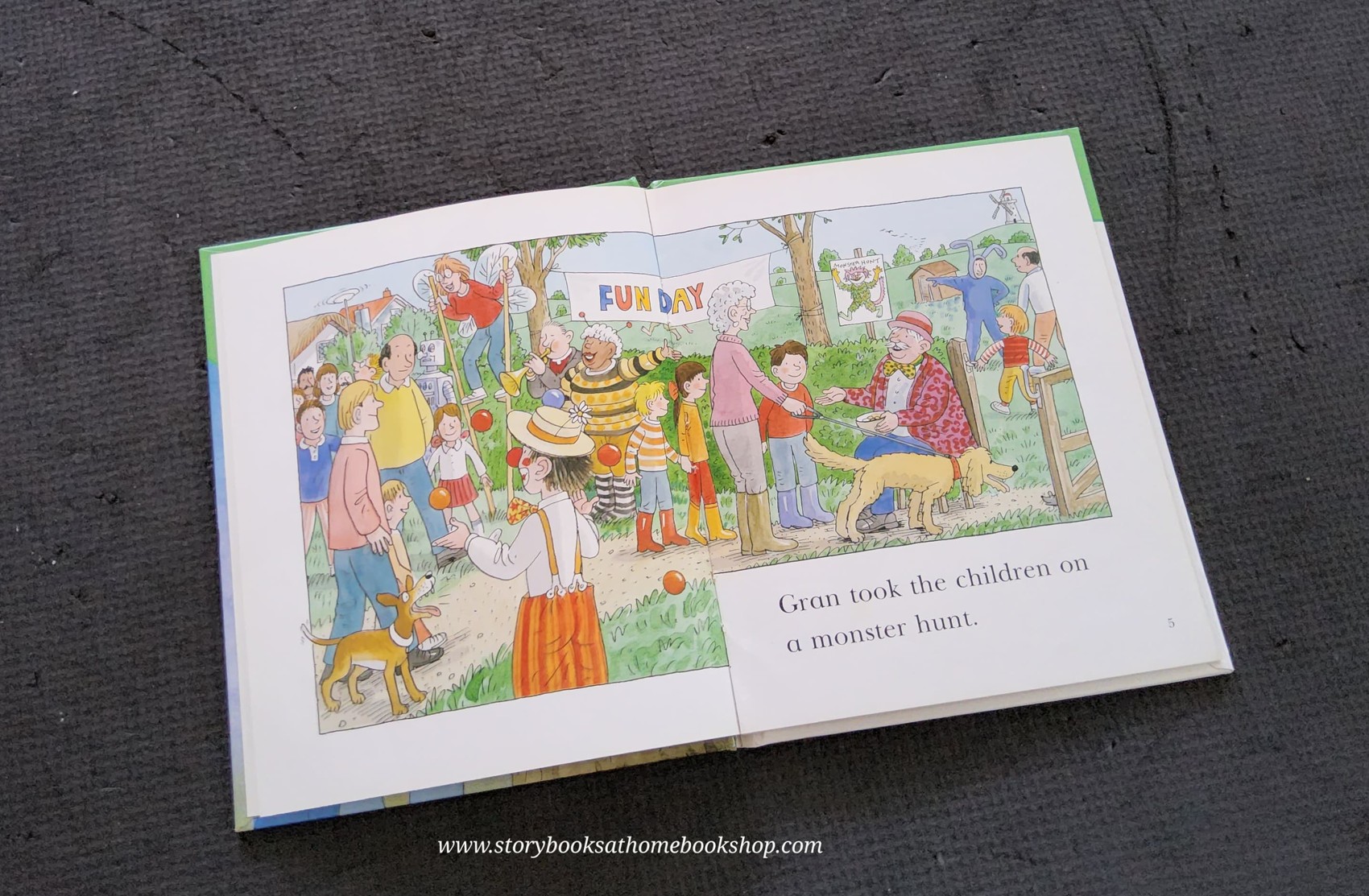 หนังสือนิทานปกแข็ง** 🍅🍅READ AT HOME : THE MONSTER HUNT 2b