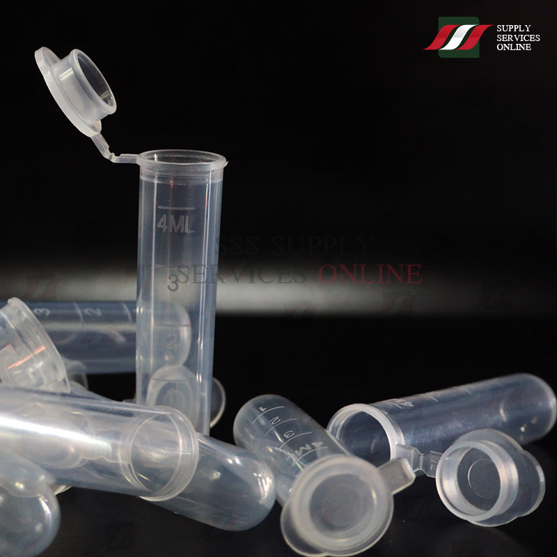 หลอดเซนติฟิวก์ พลาสติกปั่นแยก พร้อมฝาขนาด 5มิลลิลิตร Micro Centrifuge Tube 5mL.