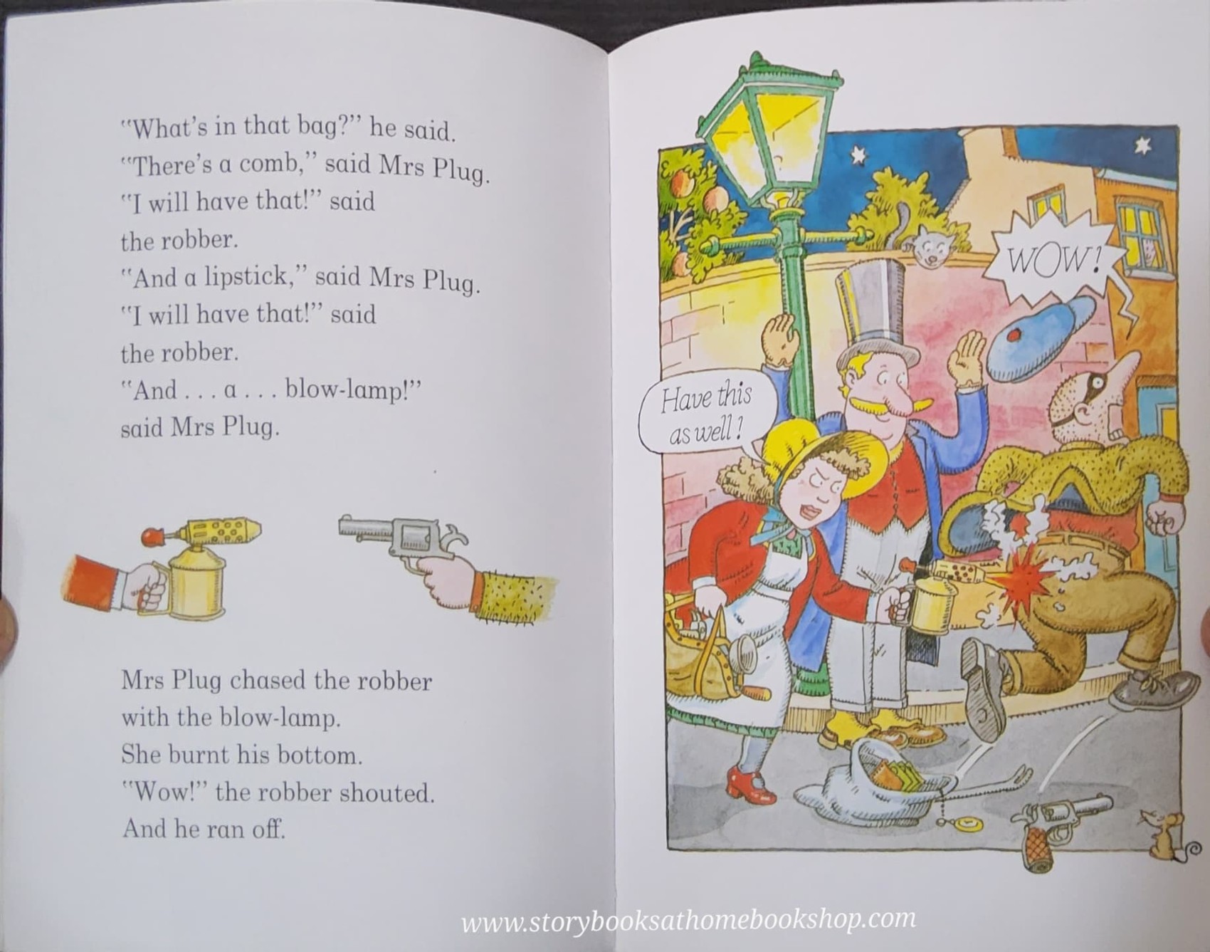 หนังสือนิทานปกอ่อน** 🍅🍓HAPPY FAMILIES:MRS PLUG THE PLUMBER BY ALLAN AHLBERG AND JOE WEIGHT