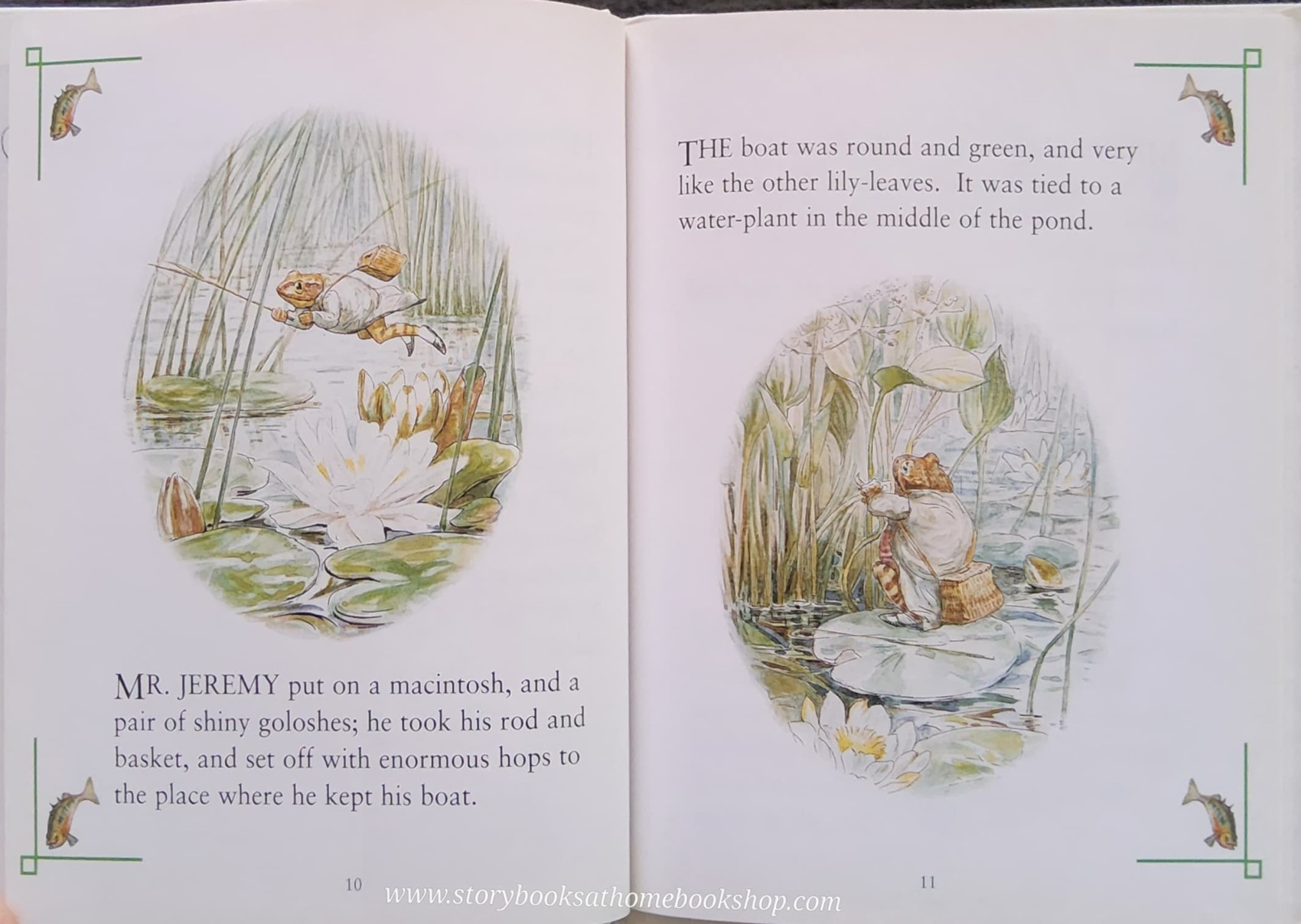 หนังสือนิทานปกแข็ง** 🍅🍓TALE OF MR.JEREMY FISHER BY BEATRIX POTTER