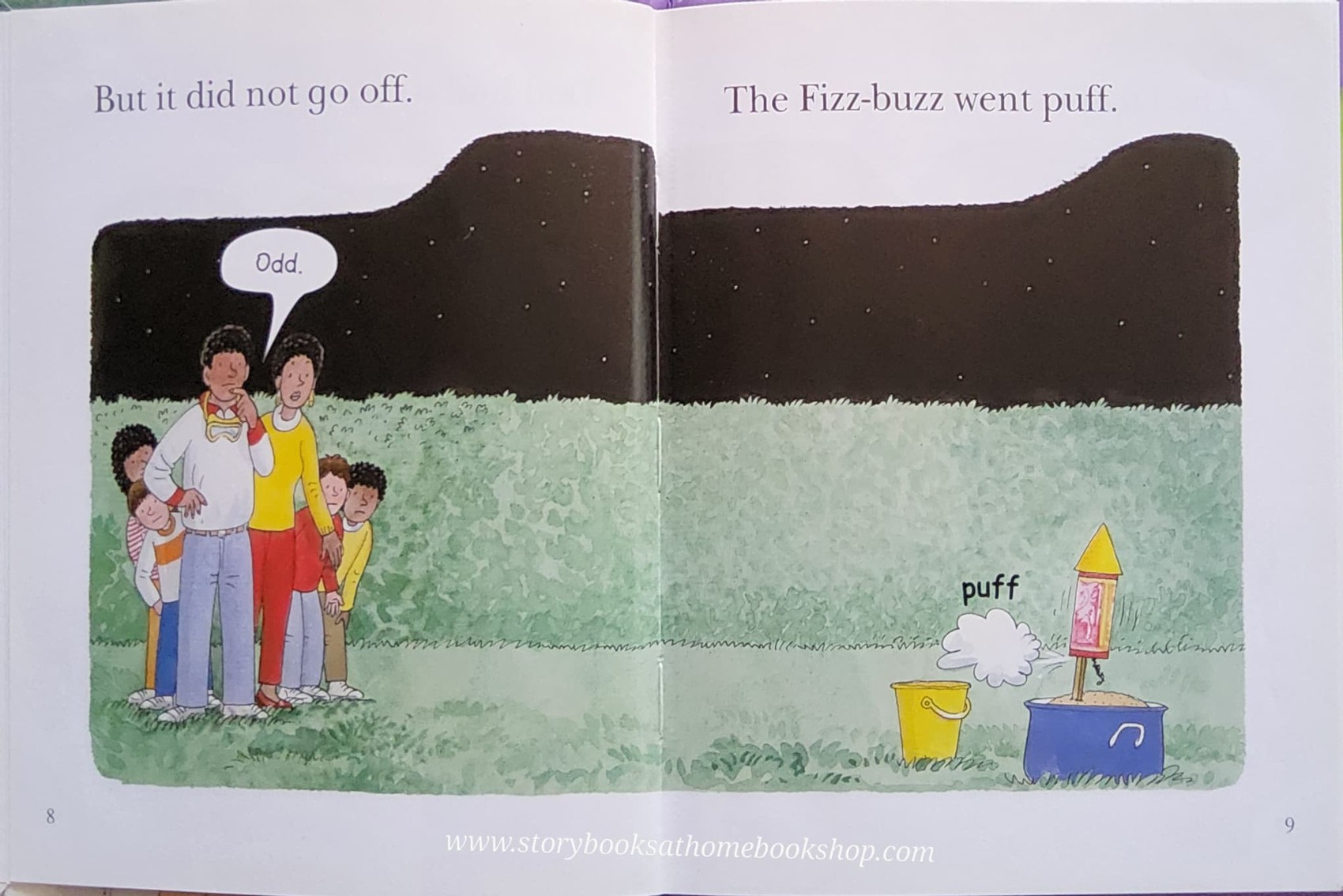 หนังสือนิทานปกแข็ง** 🍅🍅READ WITH BIFF,CHIP&KIPPER:THE FIZZ-BUZZ PHONICS LEVEL2