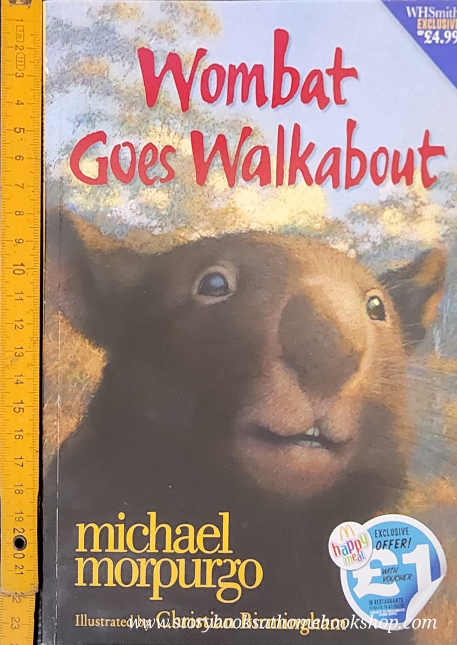 หนังสือนิทานปกอ่อน** 🍅WOMBAT GOES WALKABOUT BY MICHAEL MORPURGO