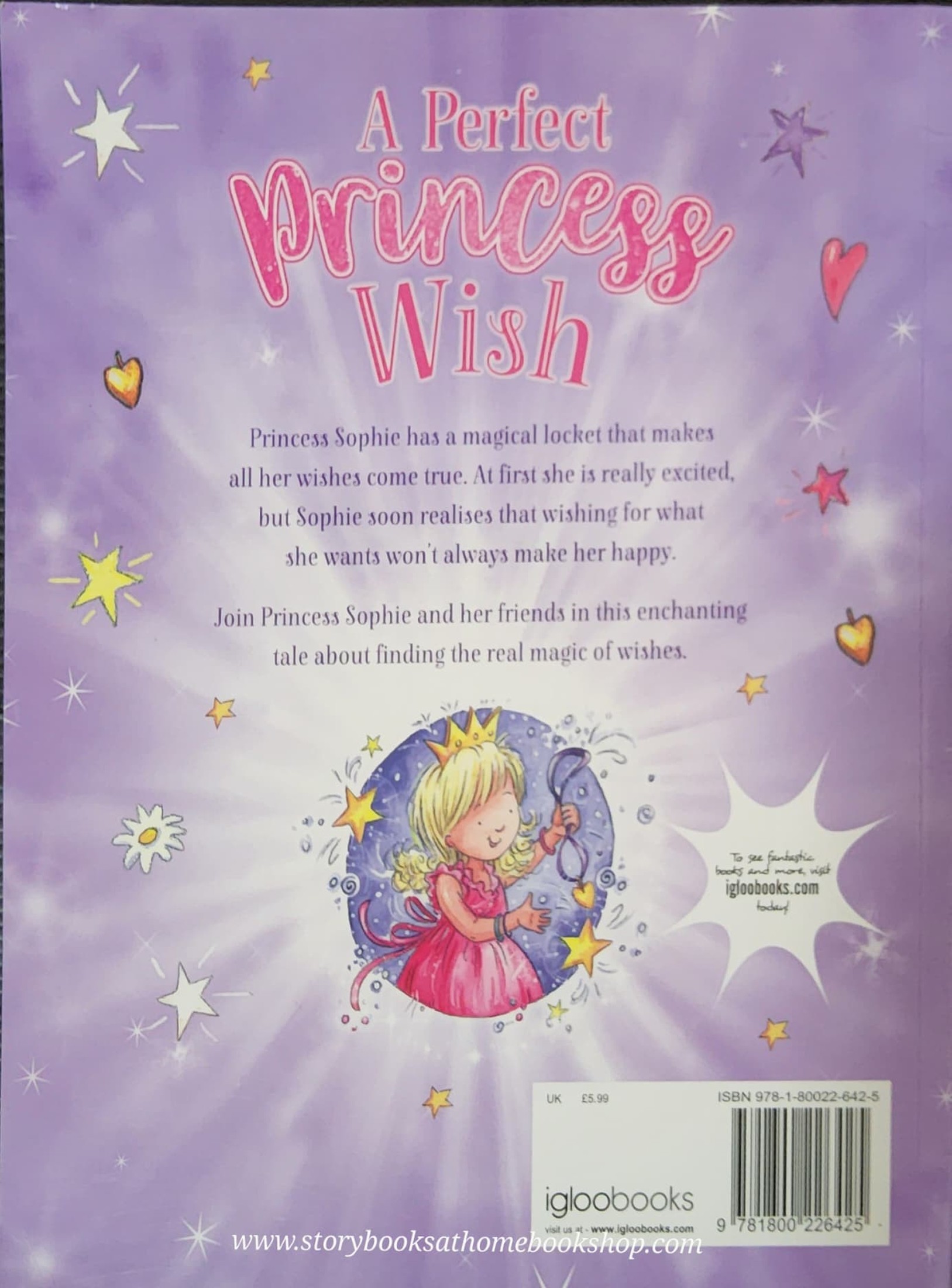 หนังสือนิทานปกอ่อน** 🍅A PERFECT PRINCESS WISH