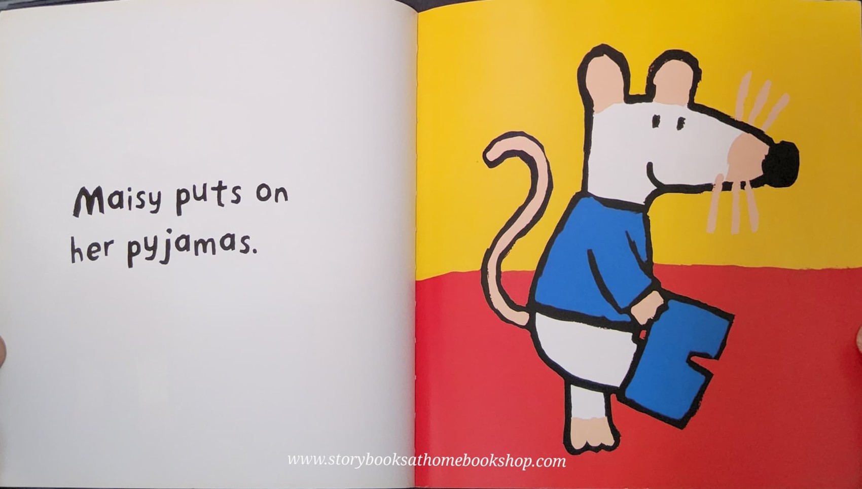 หนังสือนิทานปกอ่อน** 🍅🍓MAISY'S BEDTIME BY LUCY COUSINS