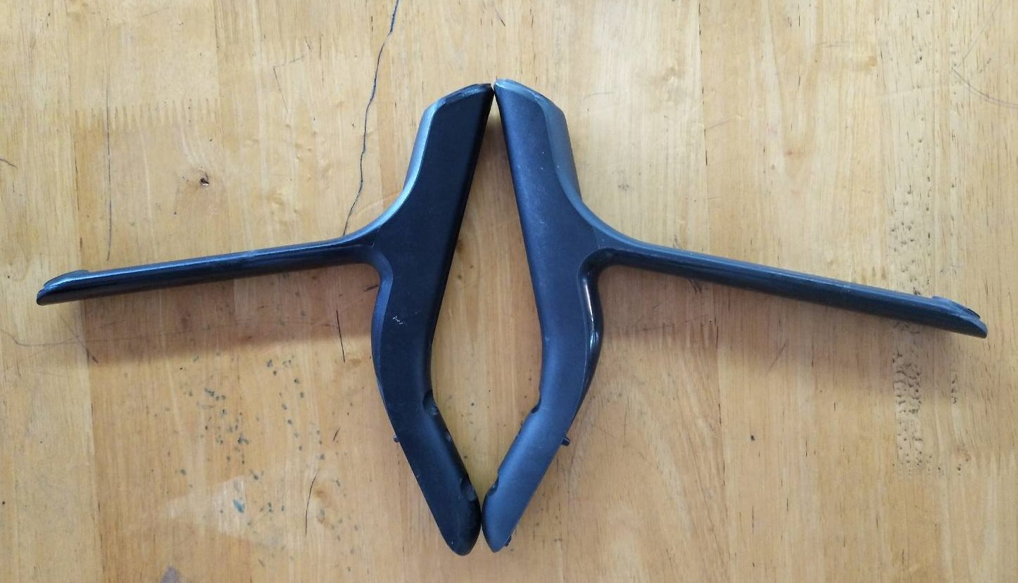 ขาตั้งทีวีแอลจี(LG) ของแท้ถอดจากเครื่อง รุ่น50LB5900* 55LB55 พาร์ทMAM630859