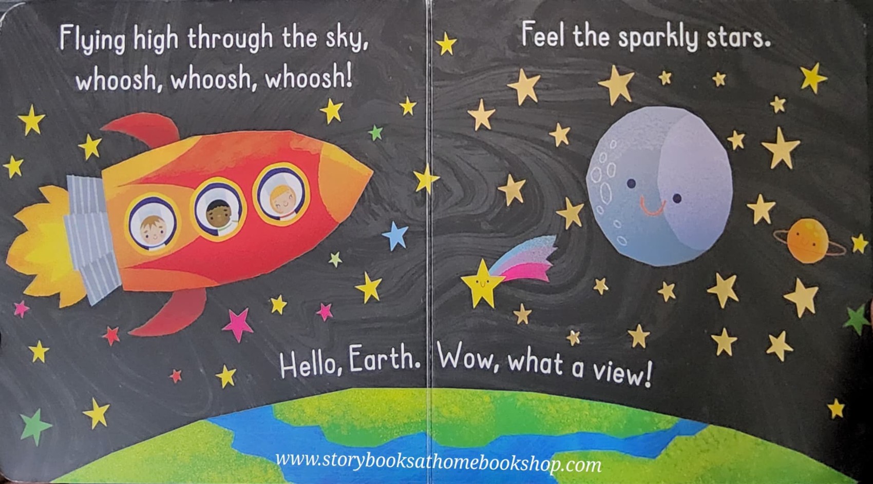 BOARD BOOK** 🍅🍓SPACE BABY:ZOOM THE MOON