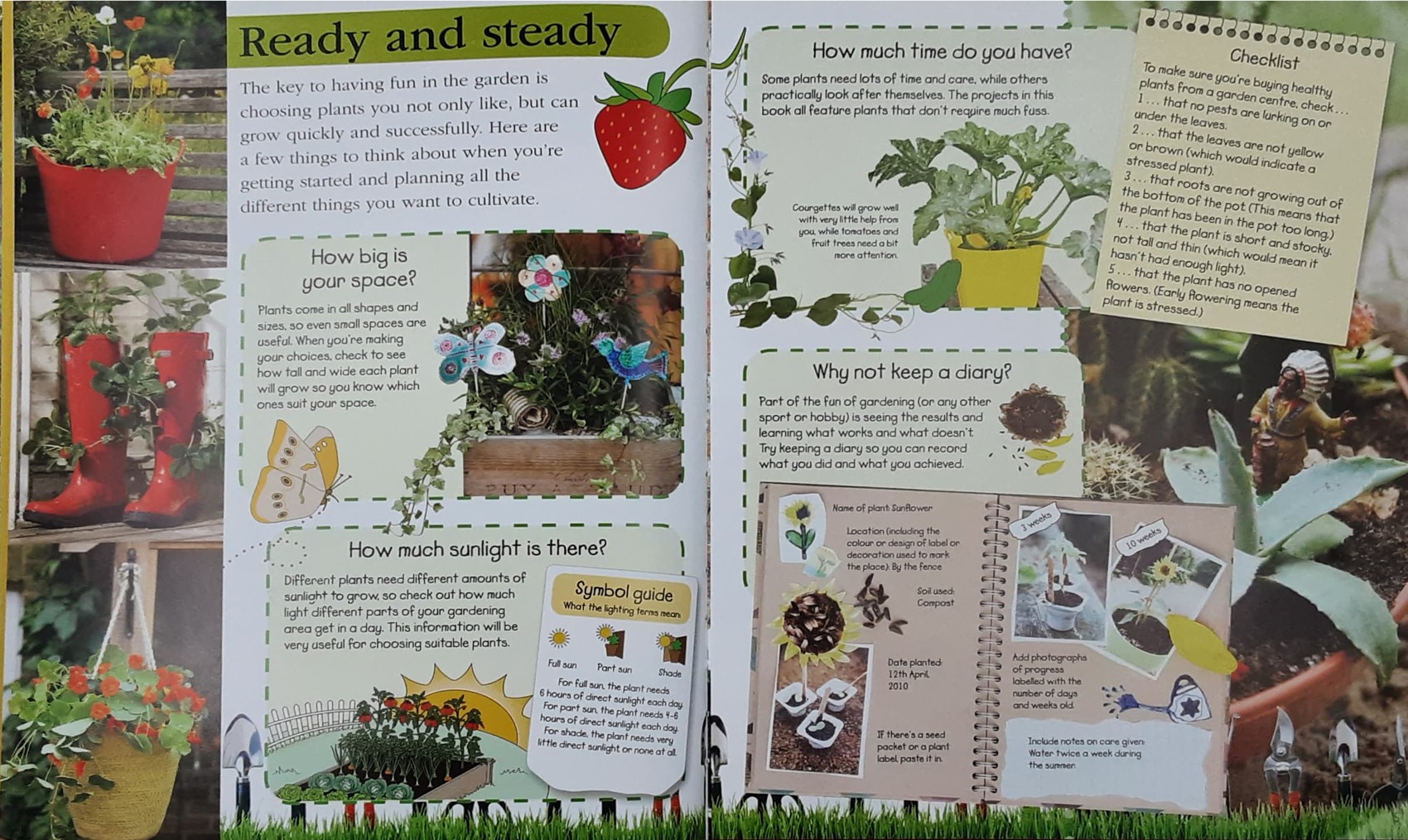 KNOWLEDGE BOOK ** 🍅🍓READY,STEADY,GROW