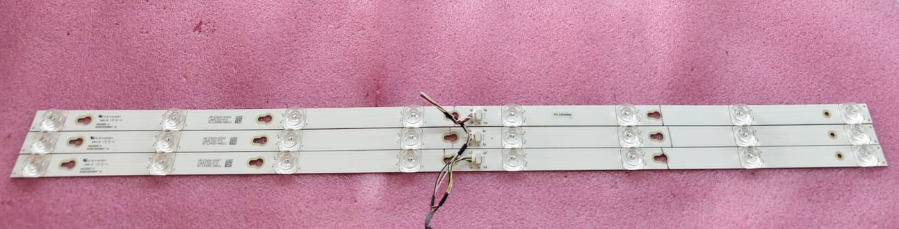 หลอดแบล็คไลท์ทีวี ทีซีแอล TCL ของแท้มือสองถอดจากเครื่อง รุ่นLED40S62*LED40S3820 LED40D2900 LED40D2930 LED40S3830 LED40S4900 40P62US