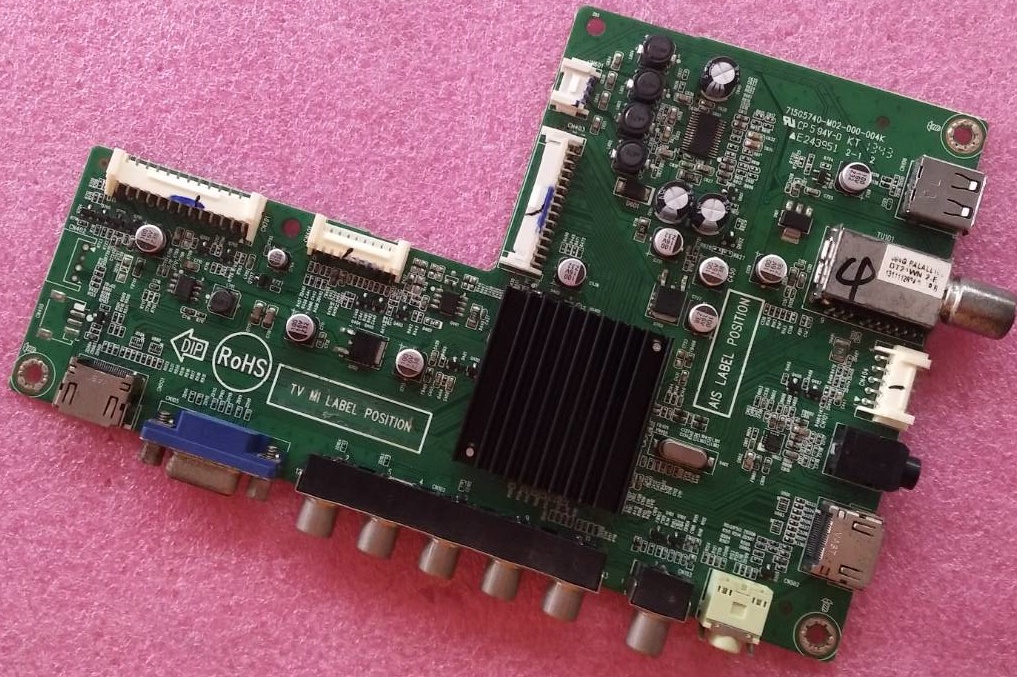 เมนบอร์ดทีวีฟิลลิปส์ PHILIPS อะไหล่แท้ถอดจากเครื่อง รุ่น42PFL3008S/98 พาร์ท715G5740-M02-000-004K ทีบาร์ V420HJ2-P01