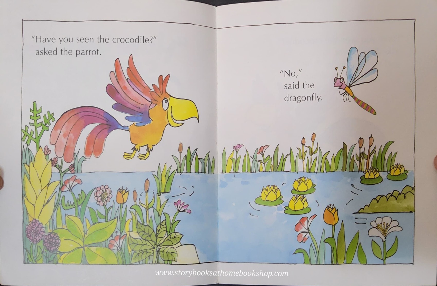 หนังสือนิทานปกอ่อน** 🍅 READING TOGETHER:"HAVE YOU SEEN THE CROCODILE?" BY COLIN WEST