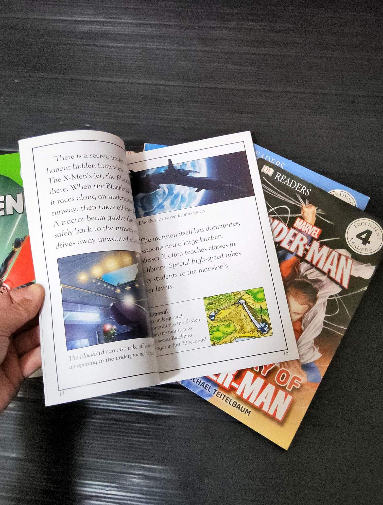 [set]ENGLISH BOOK หนังสือภาษาอังกฤษ มาร์เวล DK READERS LEVEL 1-4 MARVEL