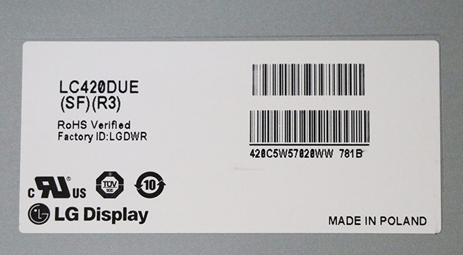 จอทีวีแอลจี(LG) ของแท้มือสอง รุ่น42LNXXX