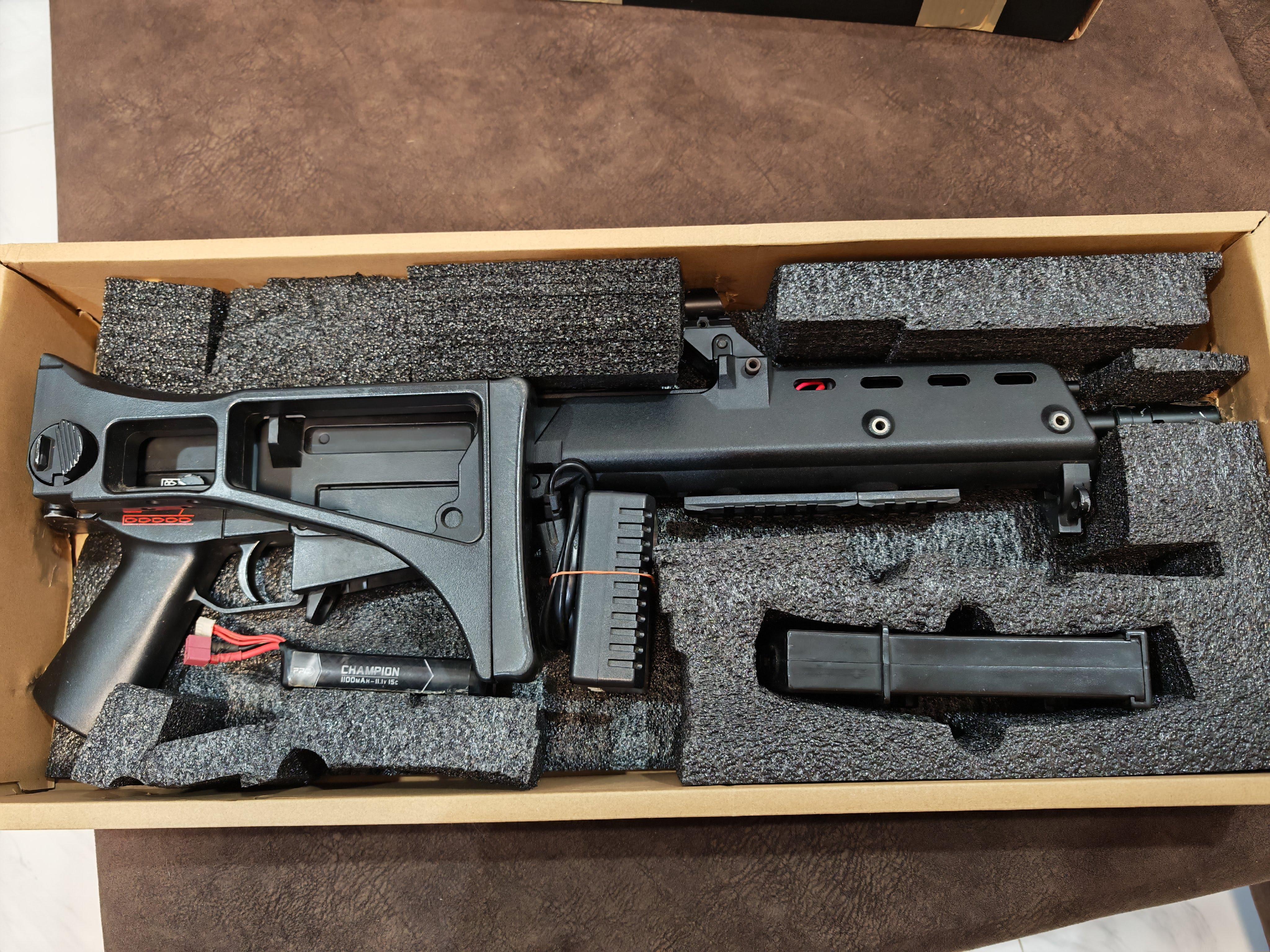 Golden Eagle G36C AEG BB Gun บีบีกัน Airsoft Gun ปืนอัดลม ปืนยาวไฟฟ้า มือสอง