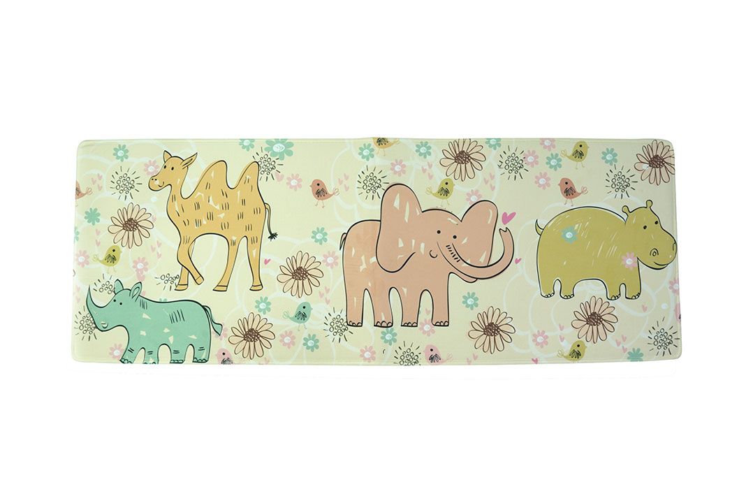 Door mat พรมเช็ดเท้า ลายสัตว์น่ารัก Cute Animals 44x120x2 cm