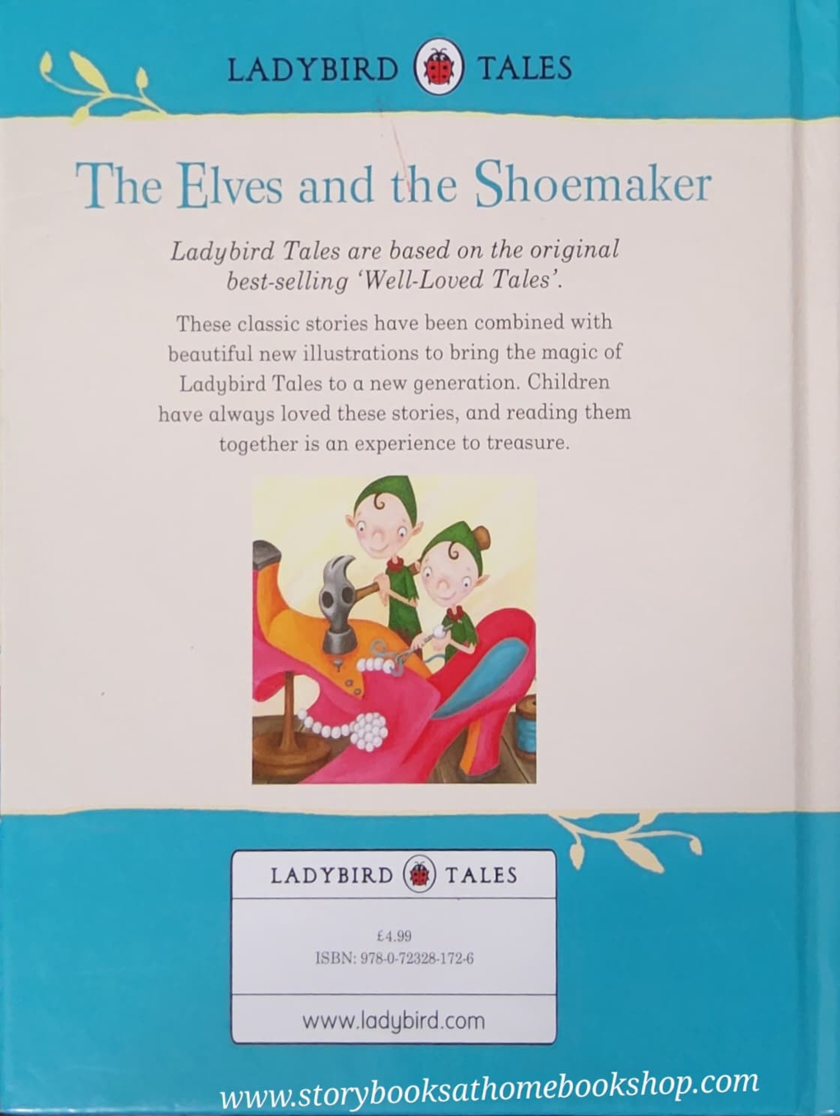 หนังสือนิทานปกแข็ง** 🍅🍓LADYBIRD TALES:THE ELVES AND THE SHOEMAKER