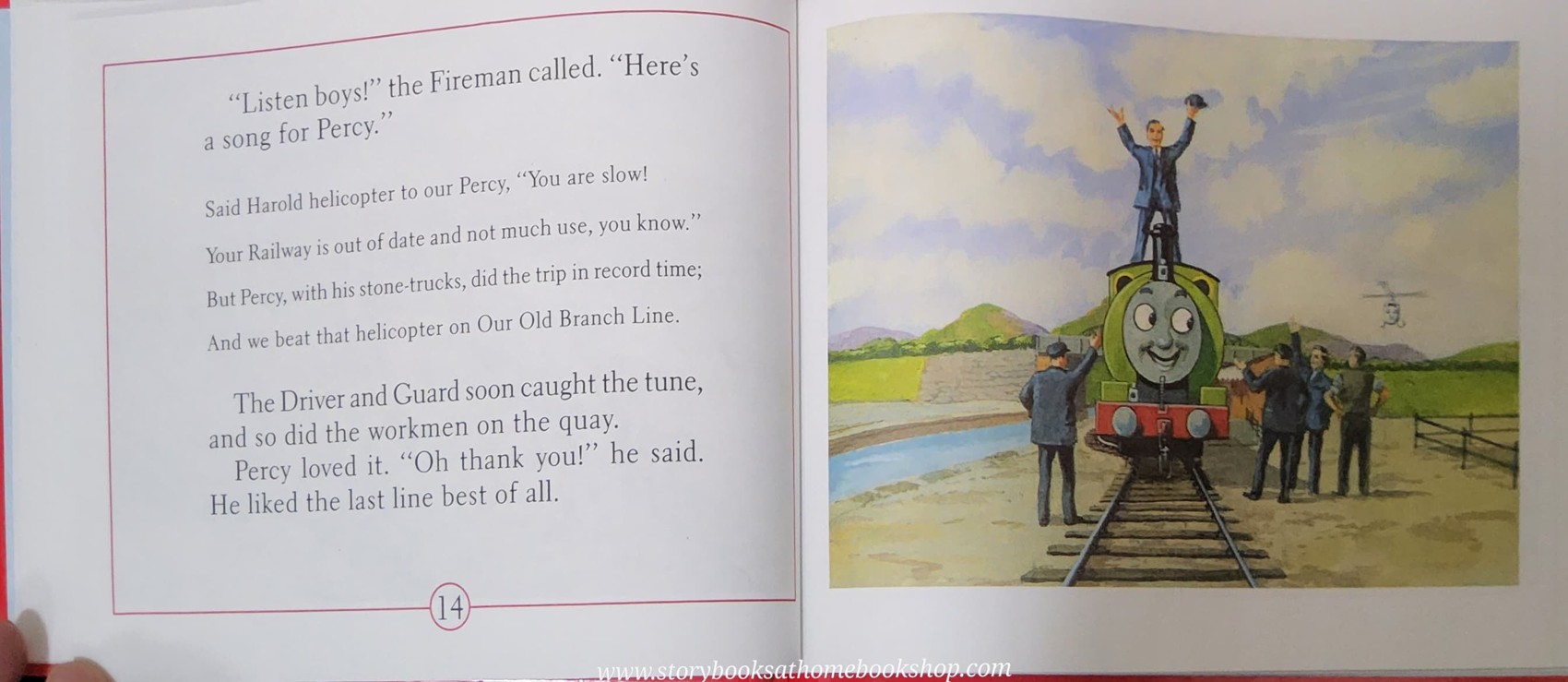 หนังสือนิทานปกแข็ง** 🍅🍅PERCY AND HAROLD THE REV.W.AWDRY