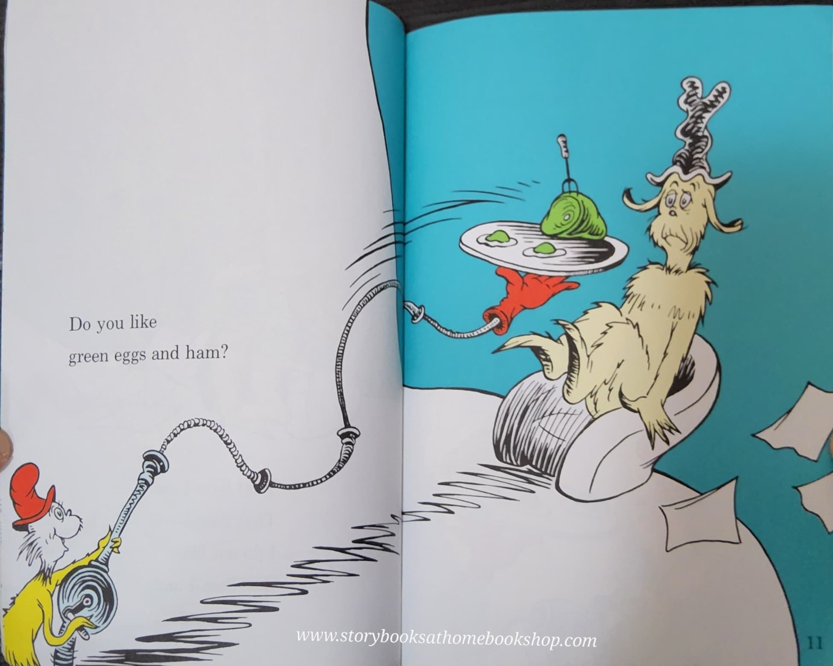 หนังสือนิทานปกอ่อน ** 🍅🍓GREEN EGGS AND HAM BY DR.SEUSS