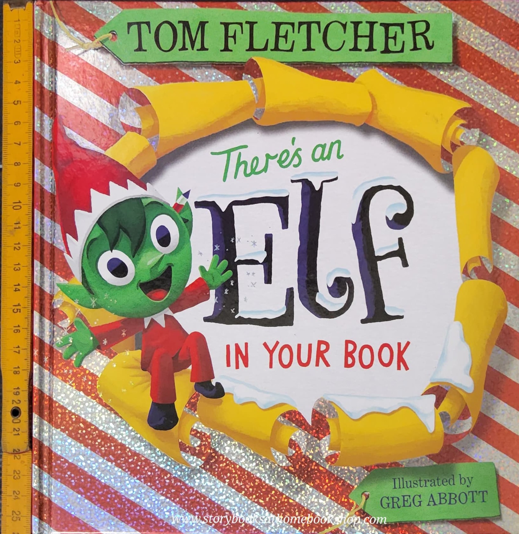 หนังสือนิทานปกแข็ง** 🍓🍓THERE'S AN ELF IN YOUR BOOK