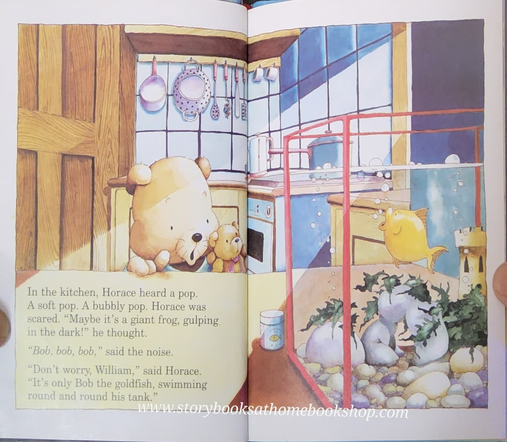 หนังสือนิทานปกแข็ง** 🍓🍓DON'T WORRY WILLIAM BY CHRISTINE MORTON