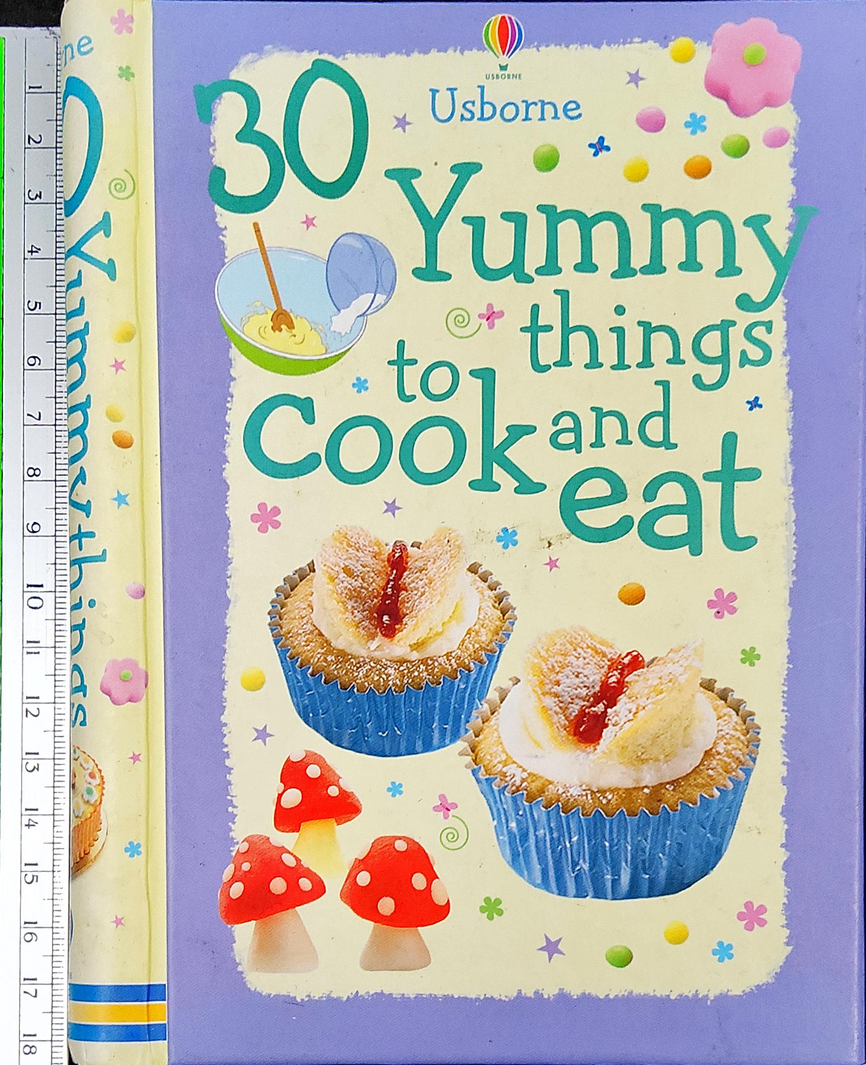 COOKERY BOOK** 🍓🍓USBORNE 30 YUMMY THINGS TO COOK AND EAT