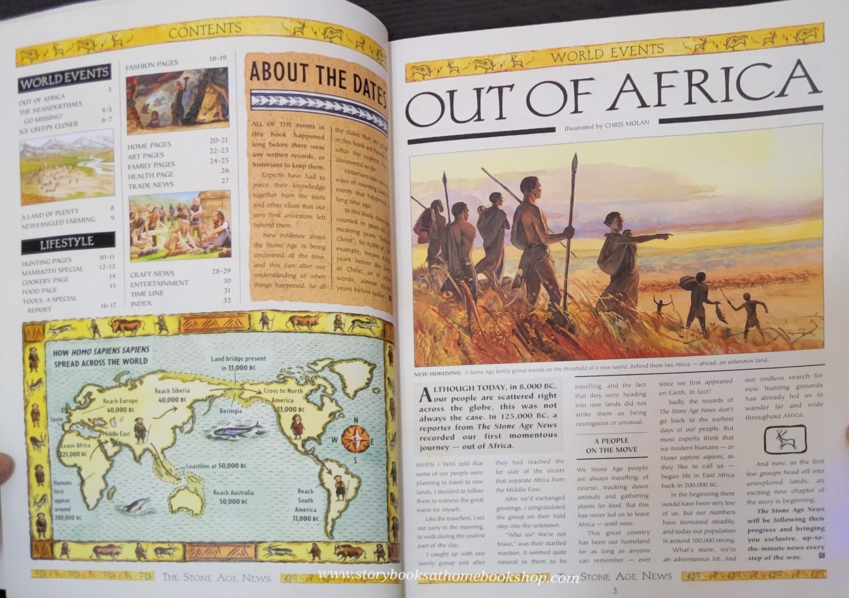 KNOWLEDGE BOOK** ð
ðTHE STONE AGE NEWS: HUNTING BONANZA!