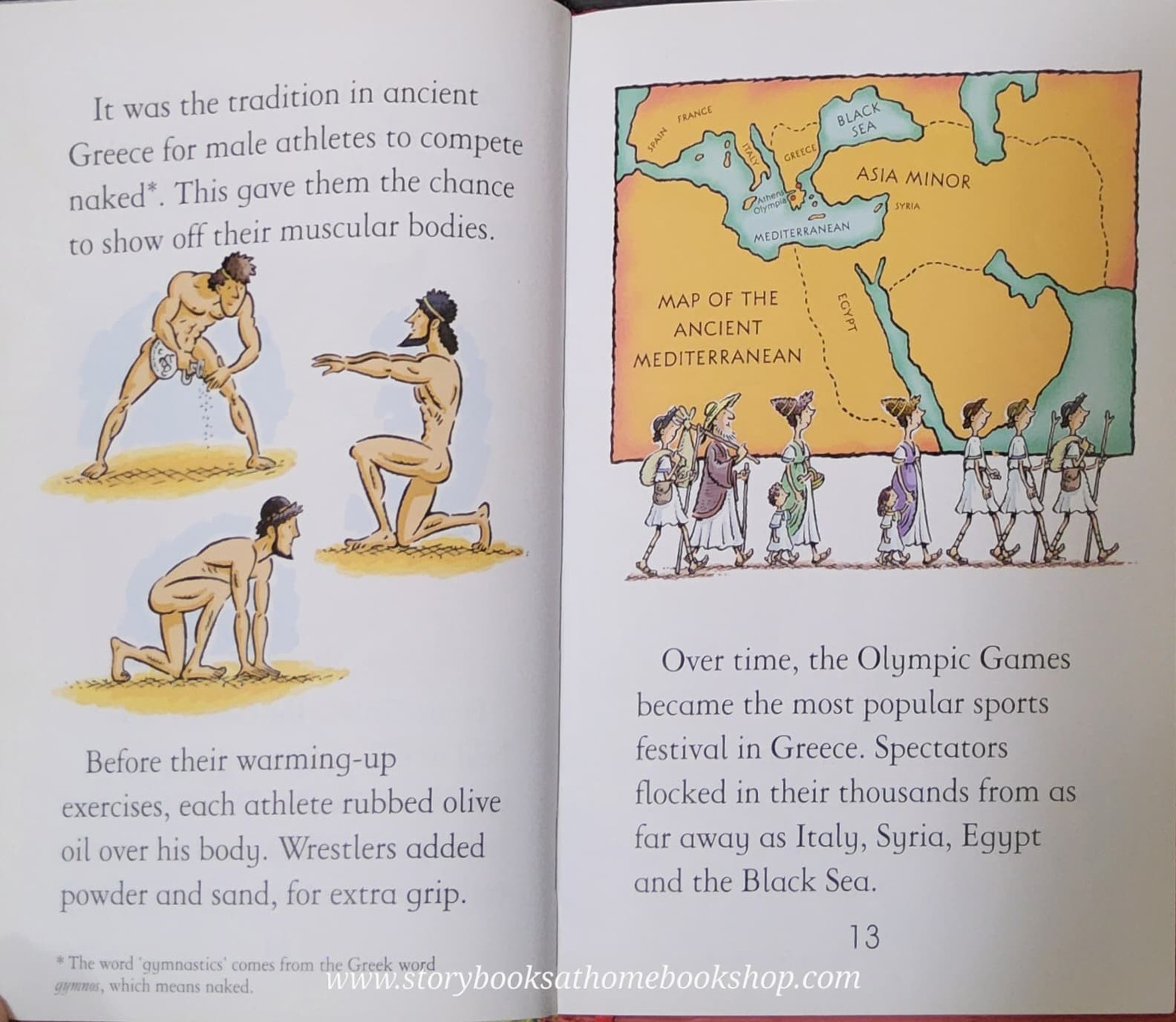 หนังสือนิทานปกแข็ง ** ♥️♥️USBORNE YOUNG READING:THE STORY OFTHE OLYMPICS
