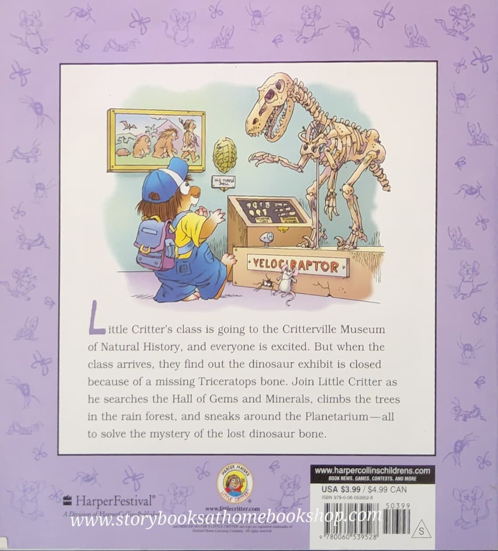 หนังสือนิทานปกอ่อน** 🍅🍅THE LOST DINOSAUR BONE BY MERCER MAYER