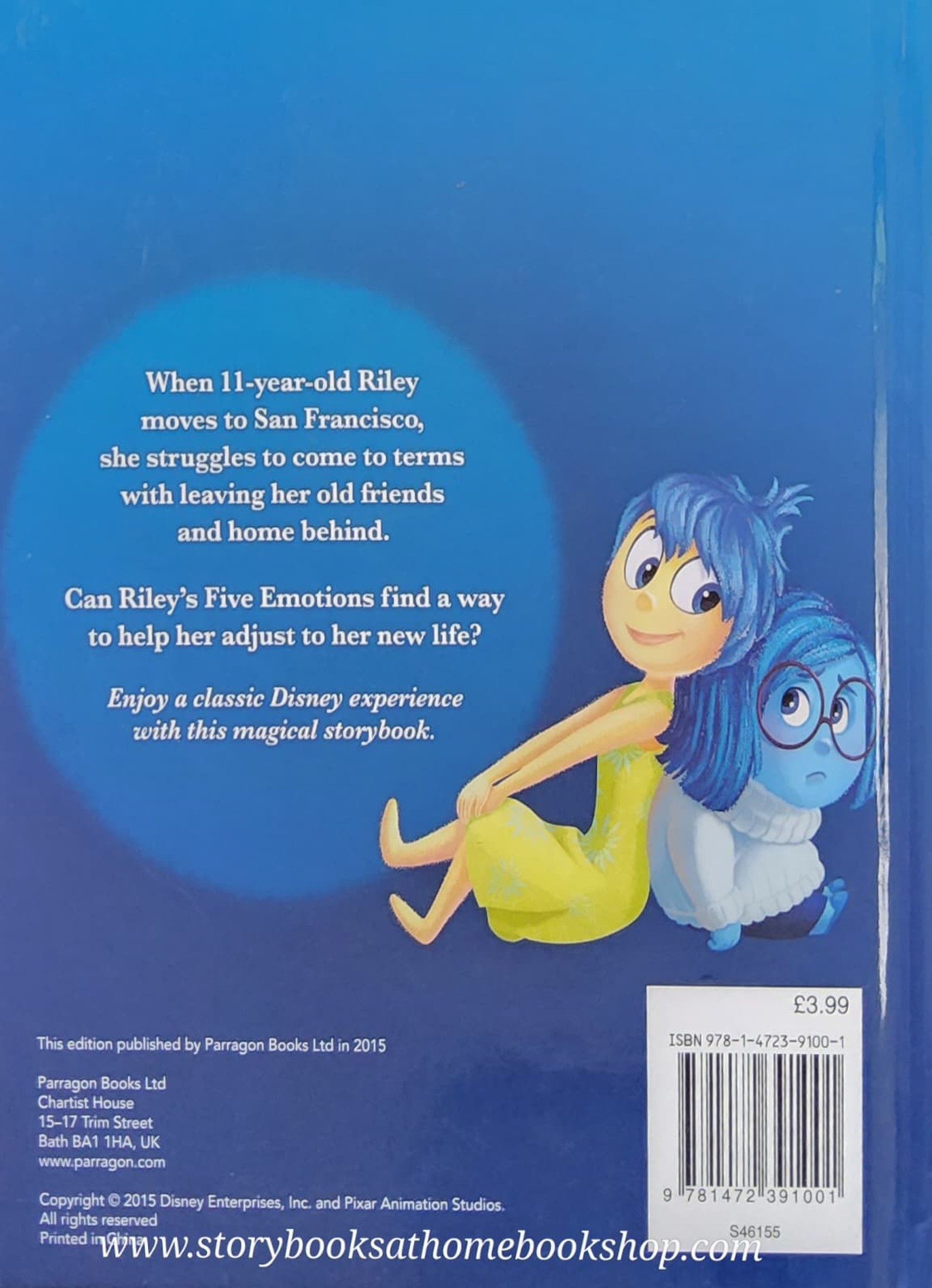 หนังสือนิทานปกแข็ง ** ♥️DISNEY PIXAR INSIDE OUT MAGICAL STORY