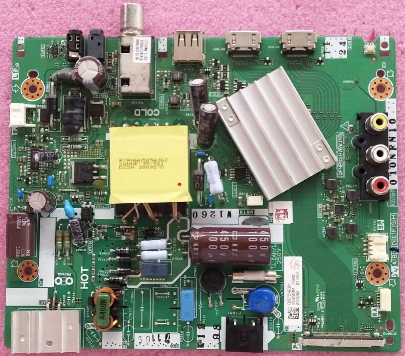 เมนบอร์ดทีวีชาร์ป SHARP อะไหล่แท้/ของถอดจากเครื่อง ใช้กับรุ่น 2T-C42BB1M (QPWBNG976WJN3)