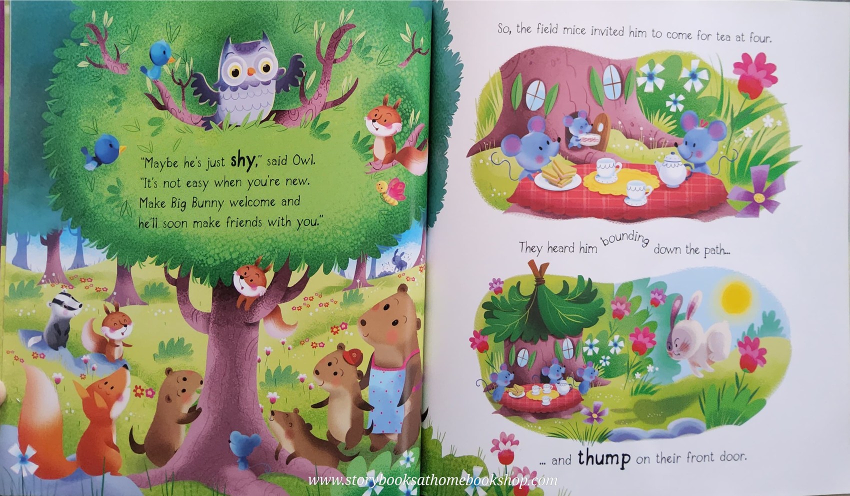 หนังสือนิทานปกอ่อน** ♥️BIG BAD BUNNY WITH CD