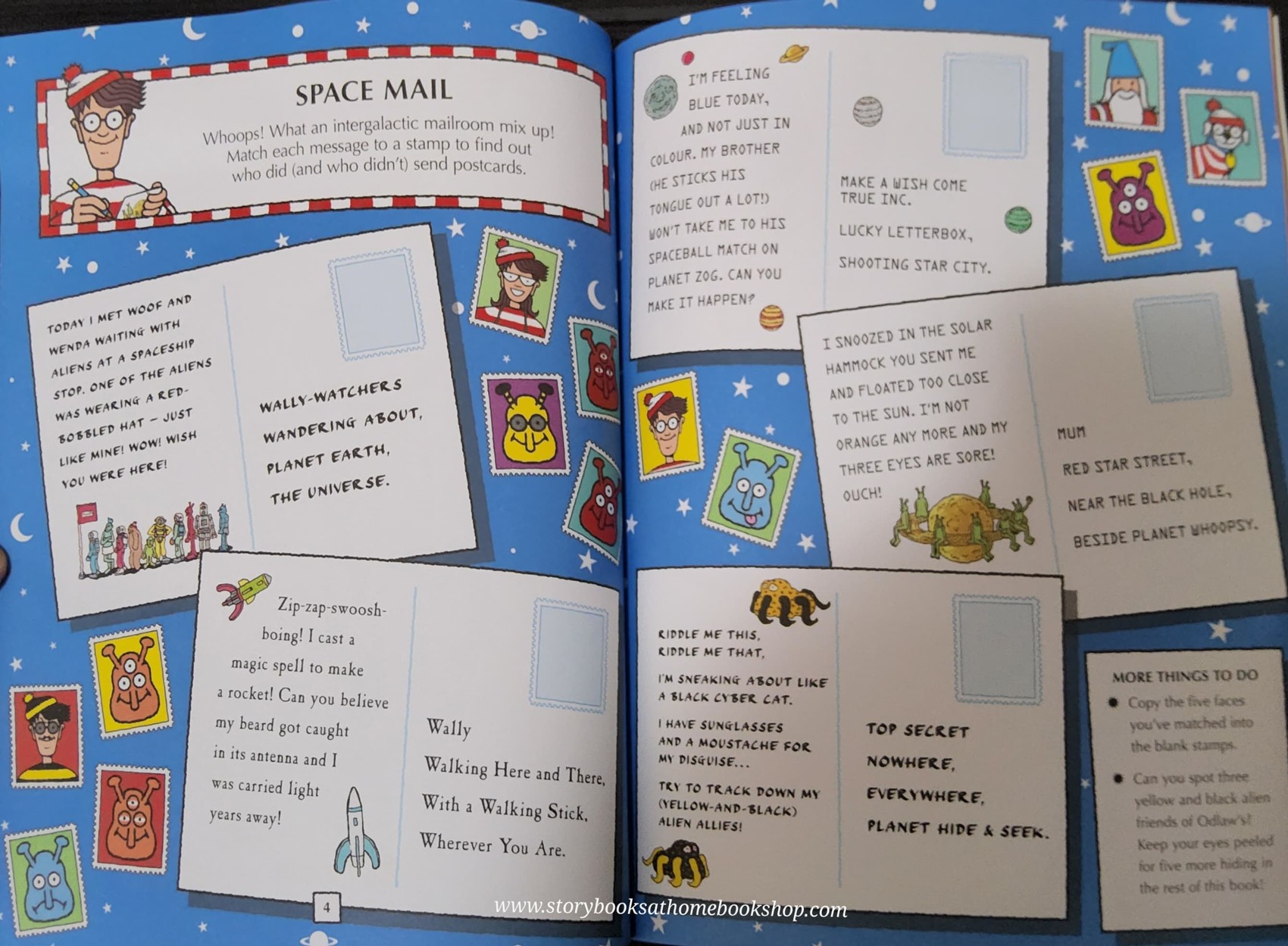 Puzzle Book** ð
ðWHERE'S WALLY?IN OUTER SPACE ACTIVITY BOOK (100+ STICKERS!)