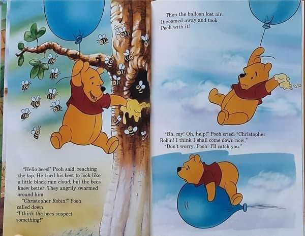 หนังสือนิทานปกแข็ง ** ♥️♥️Disney Winnie the Pooh and the Honey Tree