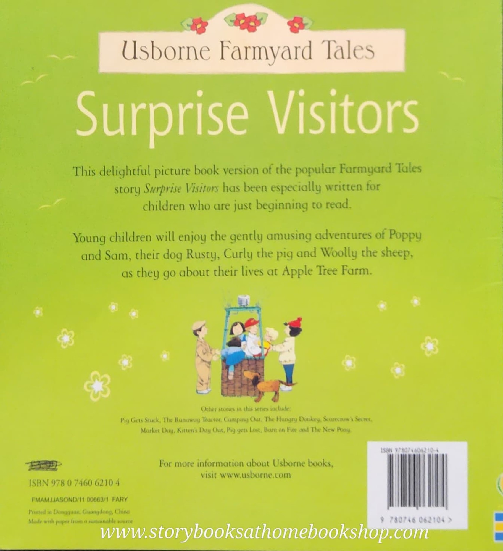 หนังสือนิทานปกอ่อน** 🍅🍓USBORNE FARMYARD TALES: SURPRISE VISITORS