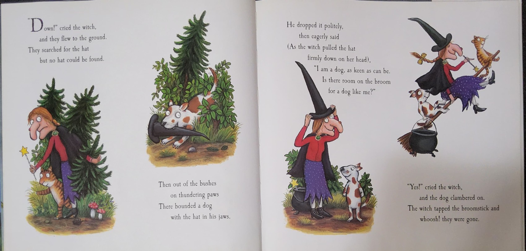 หนังสือนิทานปกแข็ง** 🍅ROOM ON THE BROOM BY JULIA DONALDSON.AXEL SCHEFFLER