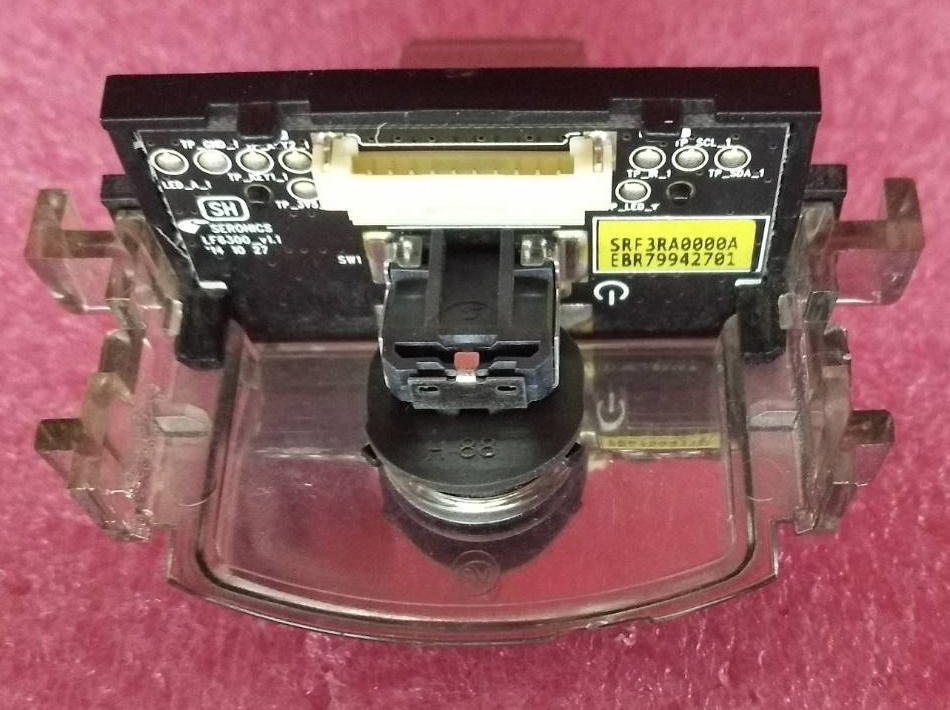 ตัวรับสัญญานรีโมทย์ ทีวี แอลจี LG ของแท้ถอดจากเครื่อง รุ่น60LF630T พาร์ทEBR79942701