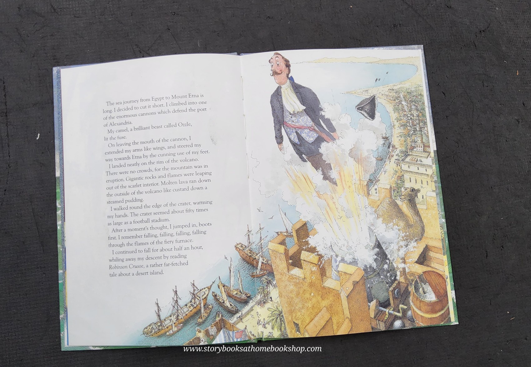 หนังสือนิทานปกแข็ง ** 🍅🍓THE BARON ON THE ISLAND OF CHEESE