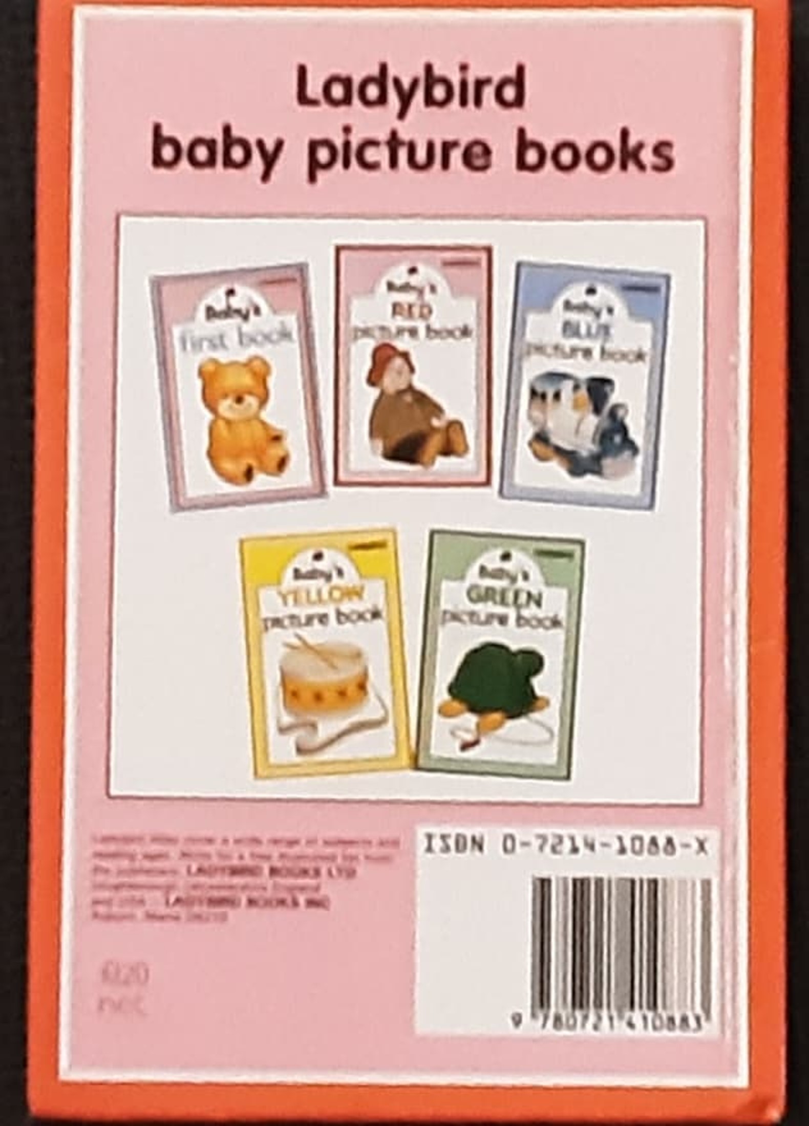 หนังสือนิทานปกแข็ง** 🍓🍓 Baby's Red Picture Book