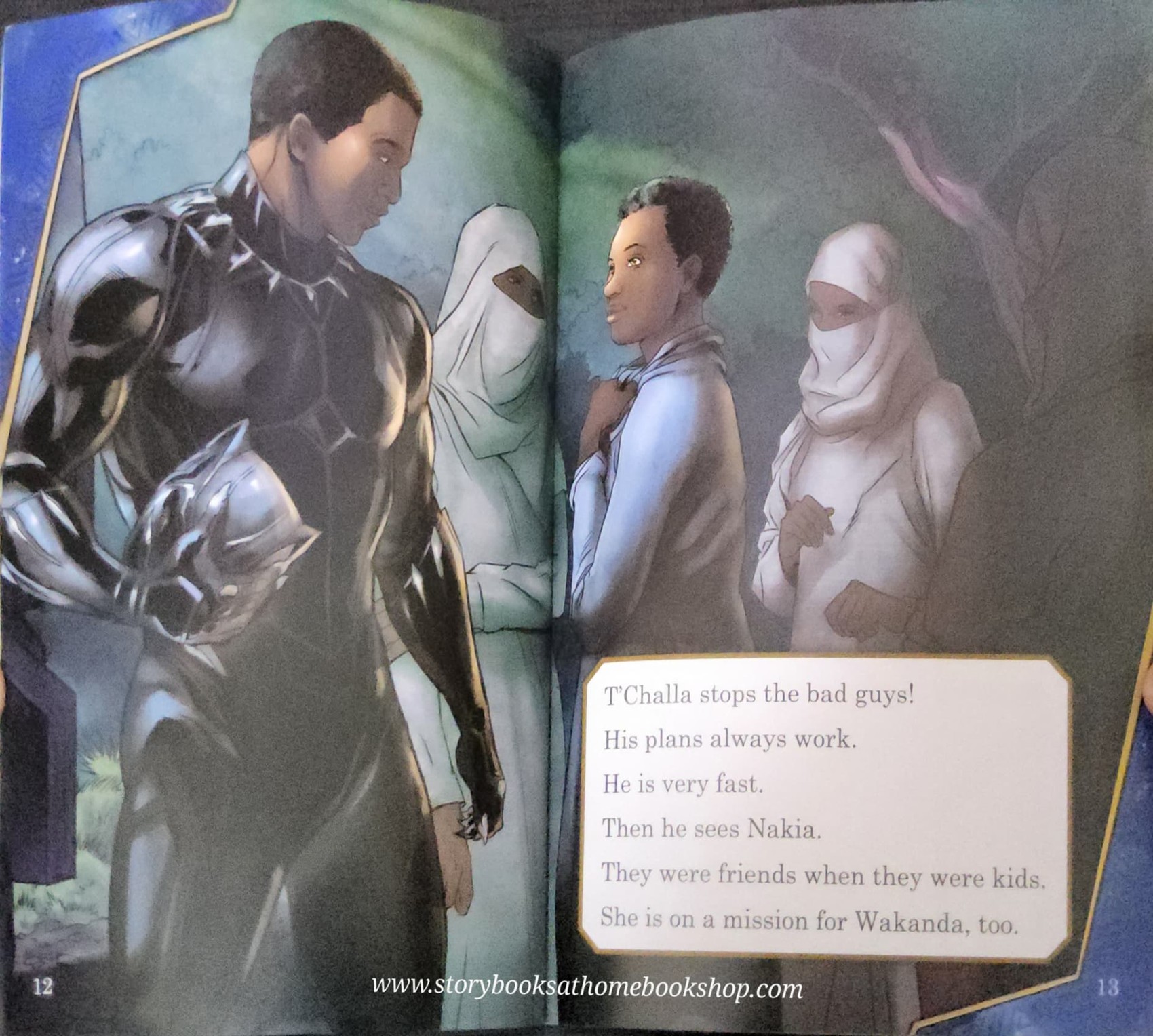 หนังสือนิทานปกอ่อน** 🍅🍅MARVEL BLACK PANTHER MEET BLACK PANHER