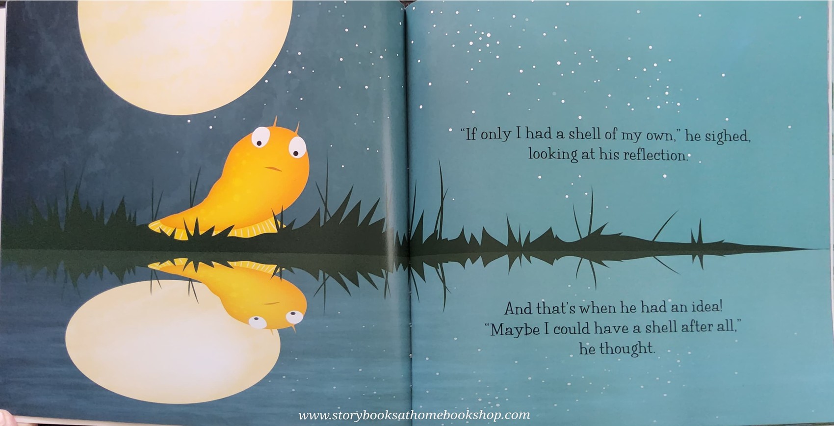 หนังสือนิทานปกอ่อน** 🍅NORMAN THE SLUG WITH THE SILLY SHELL BY SUE HENDRA