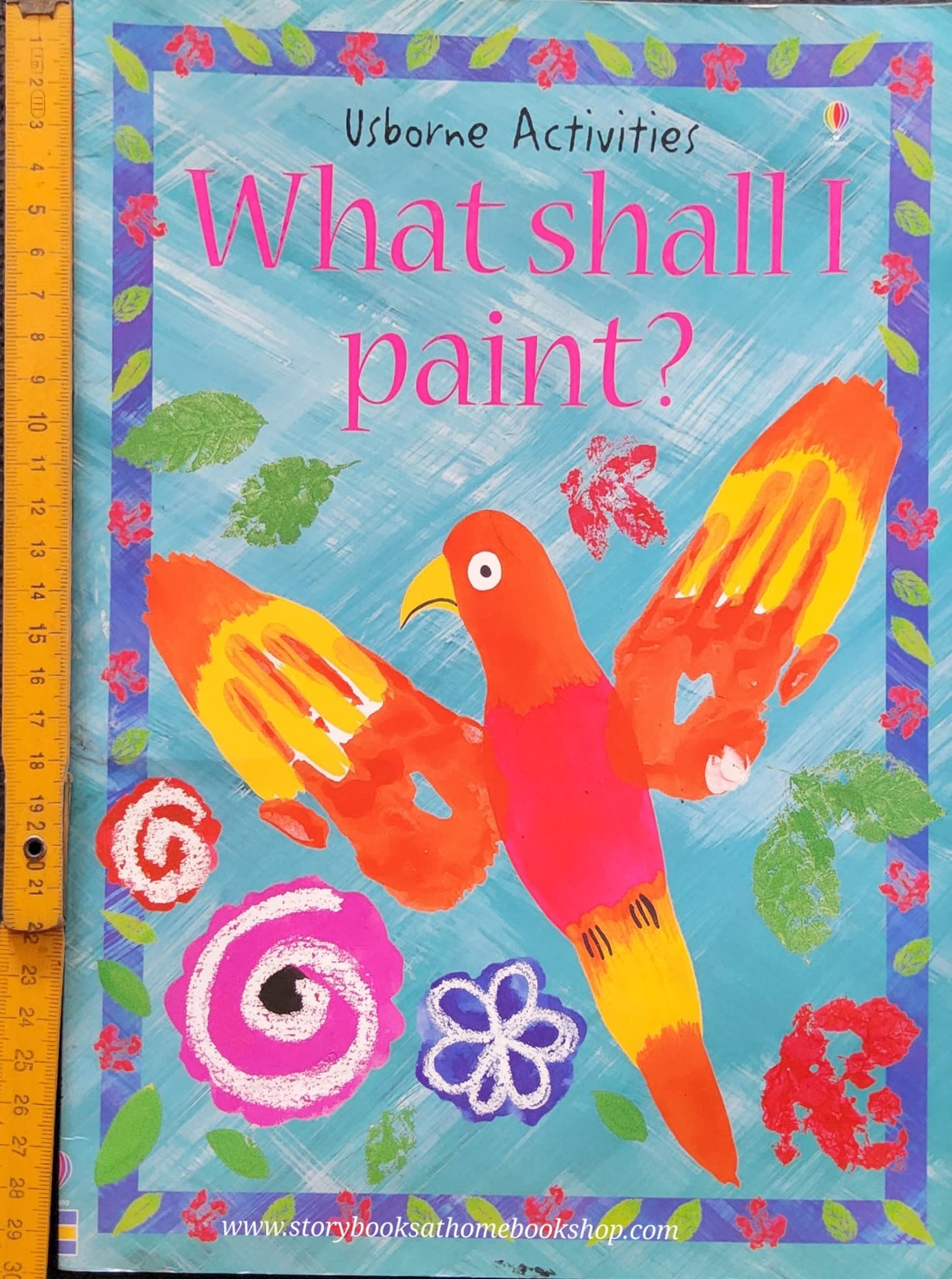 Activities book** 🍅🍅USBORNE ACTIVITIES:WHAT'S SHALL I PAINT