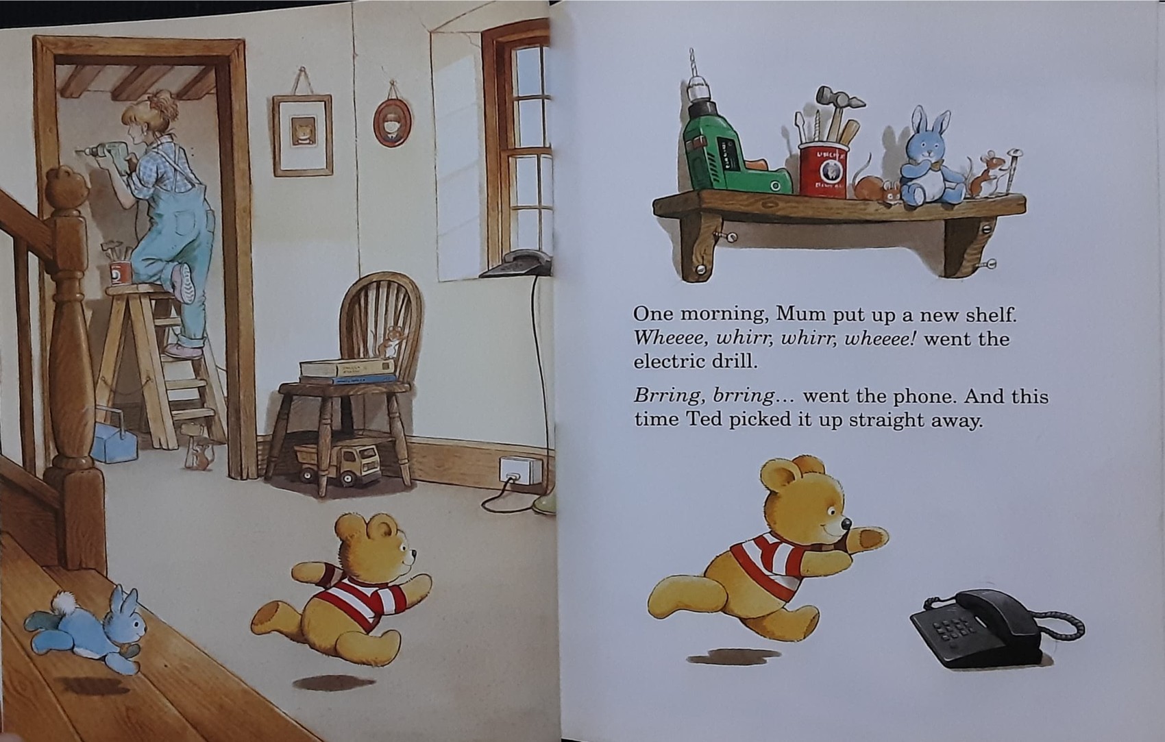 หนังสือนิทานเด็ก ปกอ่อน ภาษาอังกฤษ 🍅🍓 Telophone TED/สภาพ 80-90%