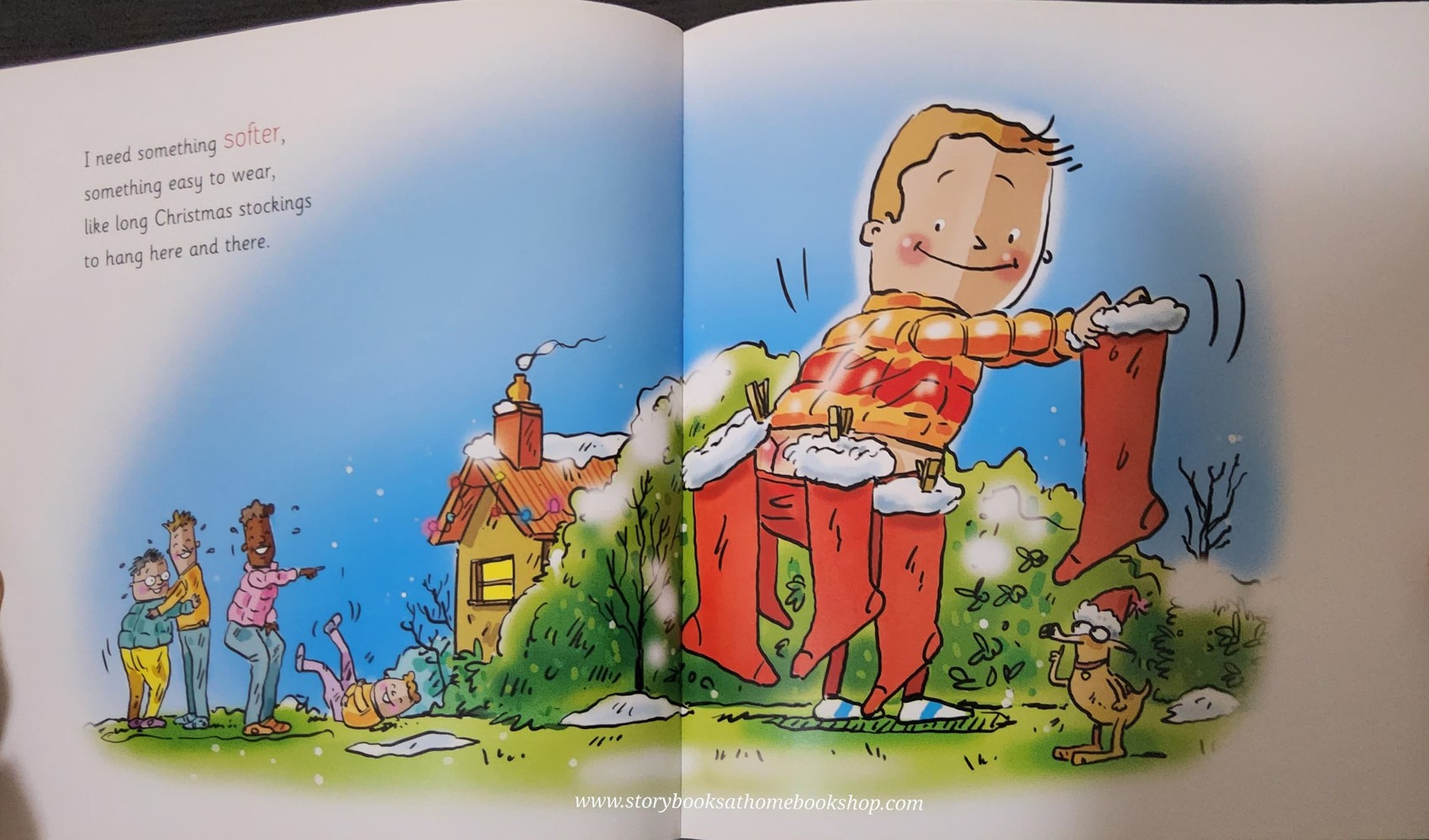 หนังสือนิทานปกอ่อน** 🍓🍓 MY BUM IS SO CHRISTMASSY! BY DAWN KINNAIRD