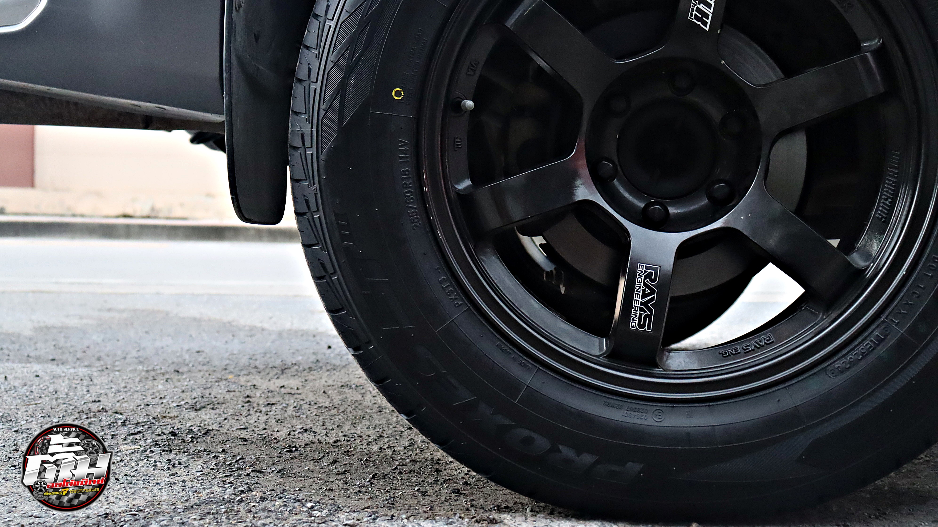 ISUZU MU-X เปลี่ยนยาง TOYO PROXES ST3 265/60R18 114V