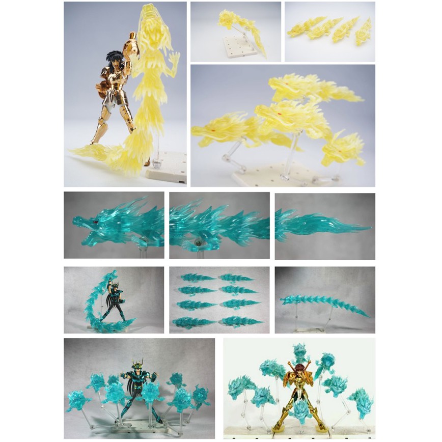 Saint Seiya Lushan Dragon Effect Model Figure Figma เอฟเฟค มังกรโรซัน เซนต์เซย์ย่า(ไม่รวมฐาน) โมเดล ฟิกเกอร์ ฟิกม่า